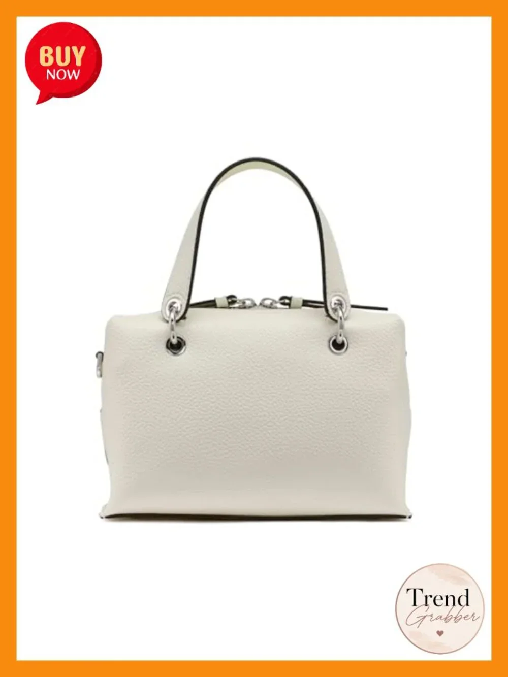 Vegan Leather Mini Satchel Crossbody Bag with Crossbody Strap